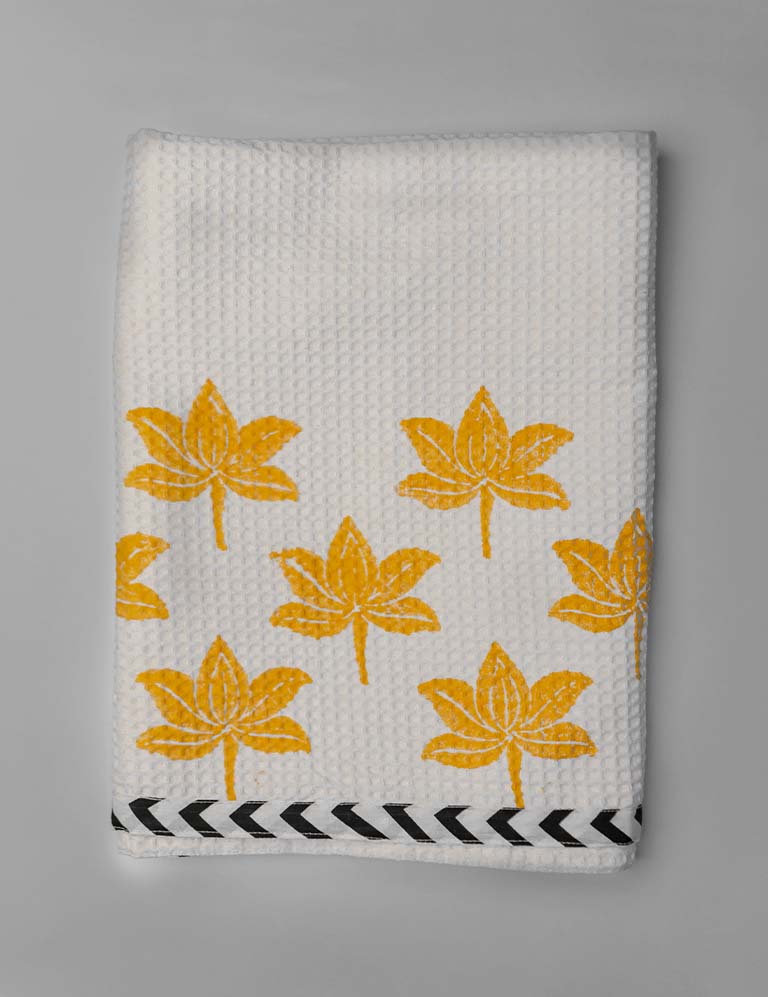 Lotus Waffle Bath Sheet