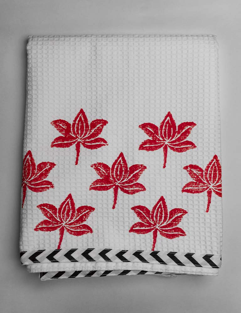 Lotus Waffle Bath Sheet