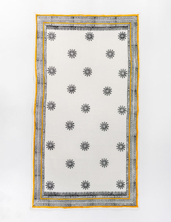 Sunflower Waffle Bath Sheet